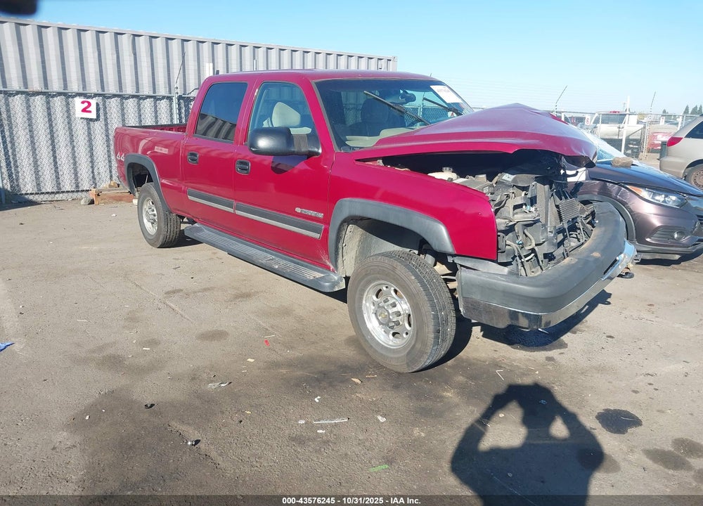 2005 CHEVROLET SILVERADO 2500HD LS VIN: 1GCHK23UX5F833915