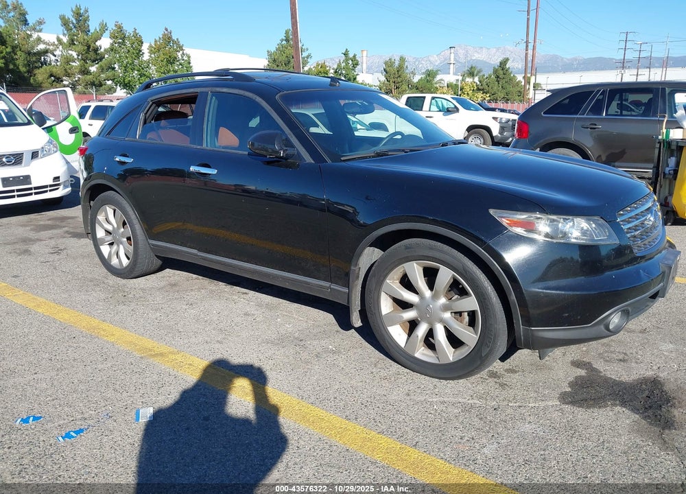 2003 INFINITI FX35 OPTIONS VIN: JNRAS08W13X002844