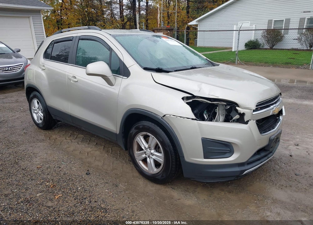 2016 CHEVROLET TRAX LT VIN: 3GNCJLSB3GL274100