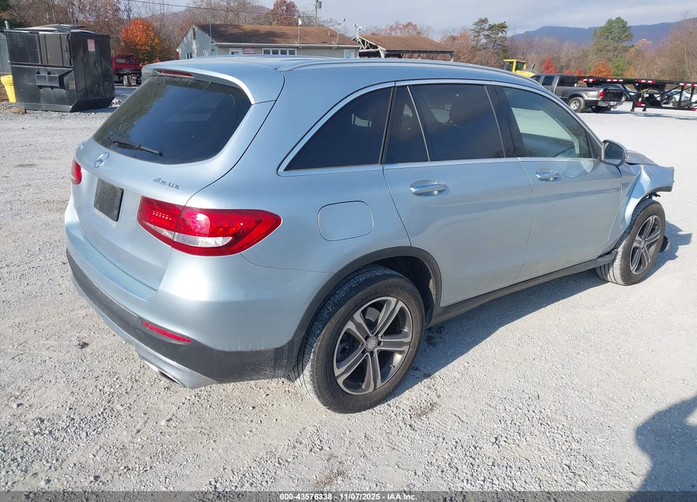 2016 MERCEDES-BENZ GLC 300 4MATIC VIN: WDC0G4KBXGF074111