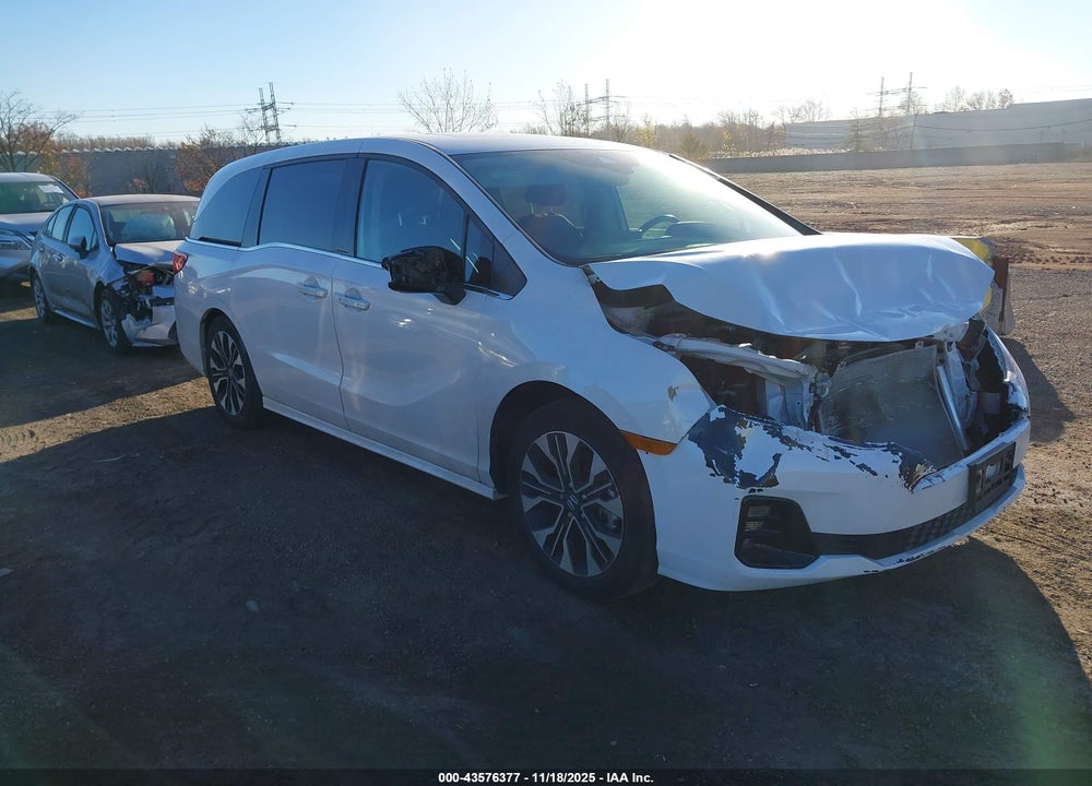 2025 HONDA ODYSSEY ELITE VIN: 5FNRL6H95SB007423