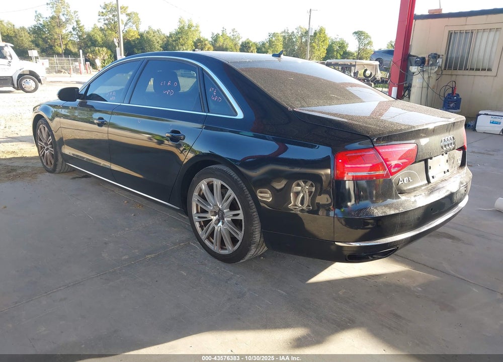2013 AUDI A8 L 4.0T VIN: WAUR2AFD0DN018666