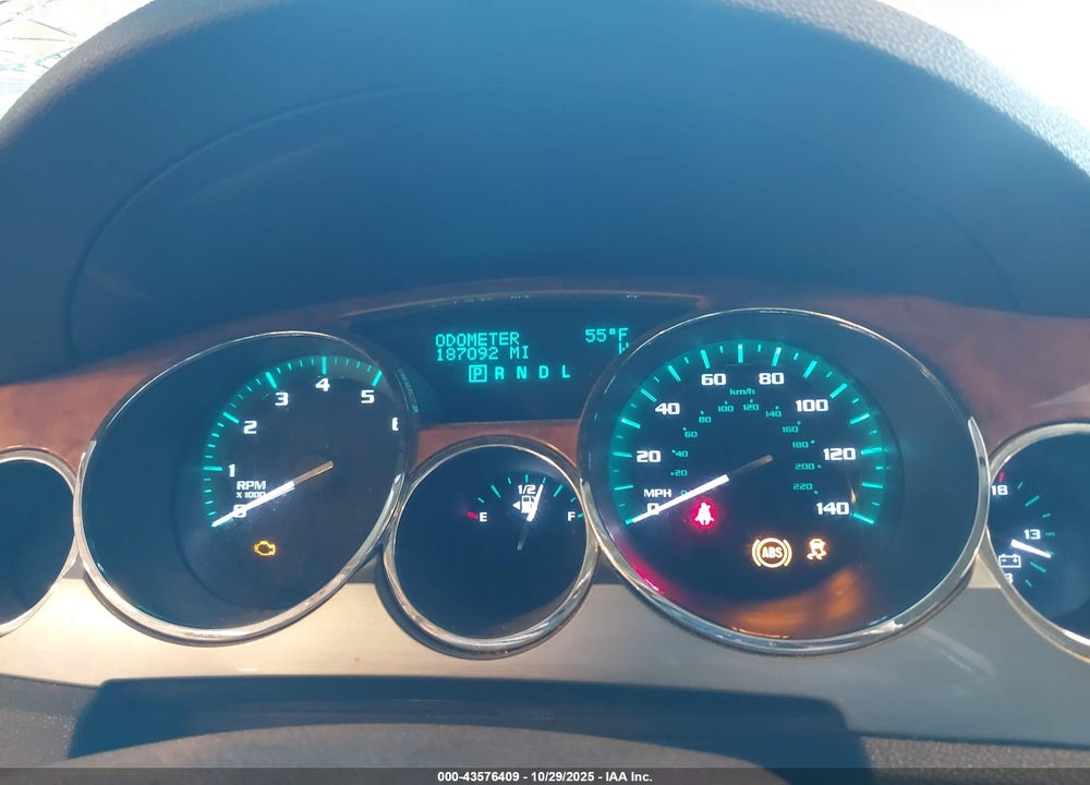 2012 BUICK ENCLAVE VIN: 5GAKVDED6CJ243194