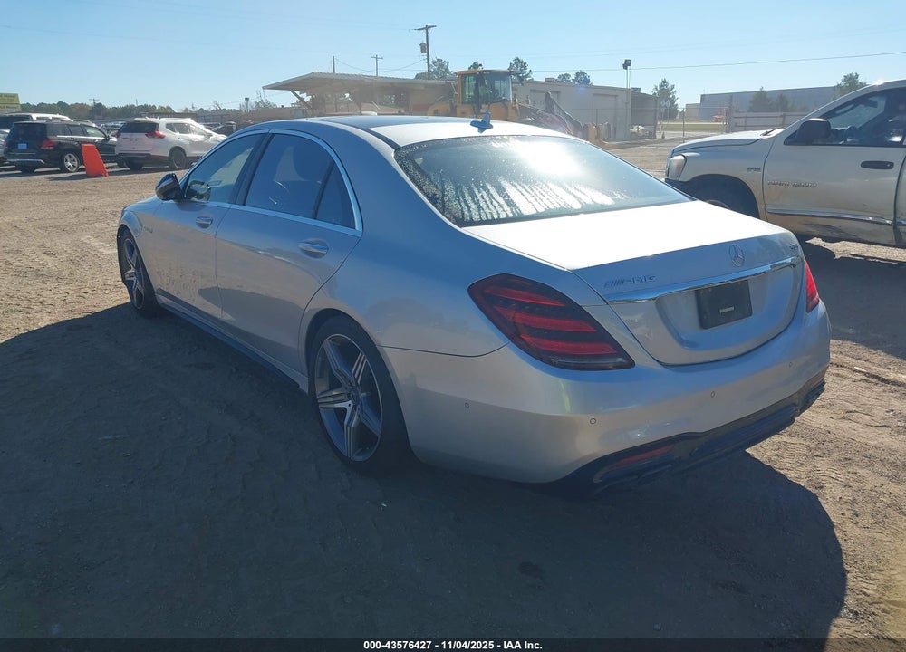 2020 MERCEDES-BENZ AMG S 63 4MATIC VIN: W1KUG8JBXLA550371