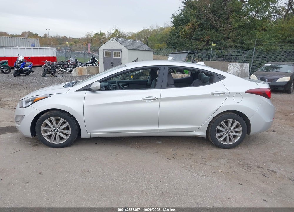2016 HYUNDAI ELANTRA SE VIN: 5NPDH4AE3GH659618