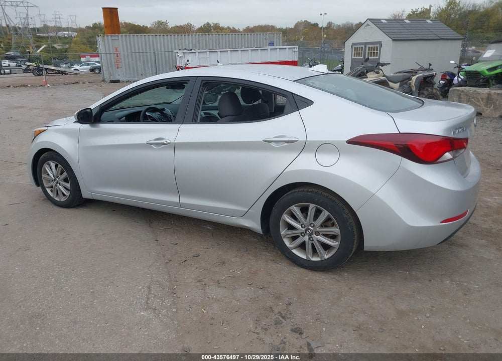 2016 HYUNDAI ELANTRA SE VIN: 5NPDH4AE3GH659618