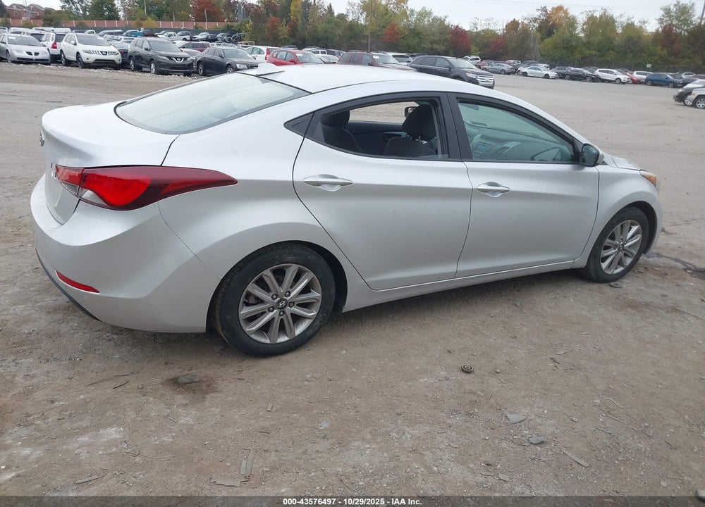2016 HYUNDAI ELANTRA SE VIN: 5NPDH4AE3GH659618