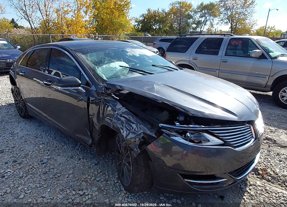 2016 LINCOLN MKZ VIN: 3LN6L2G90GR618975