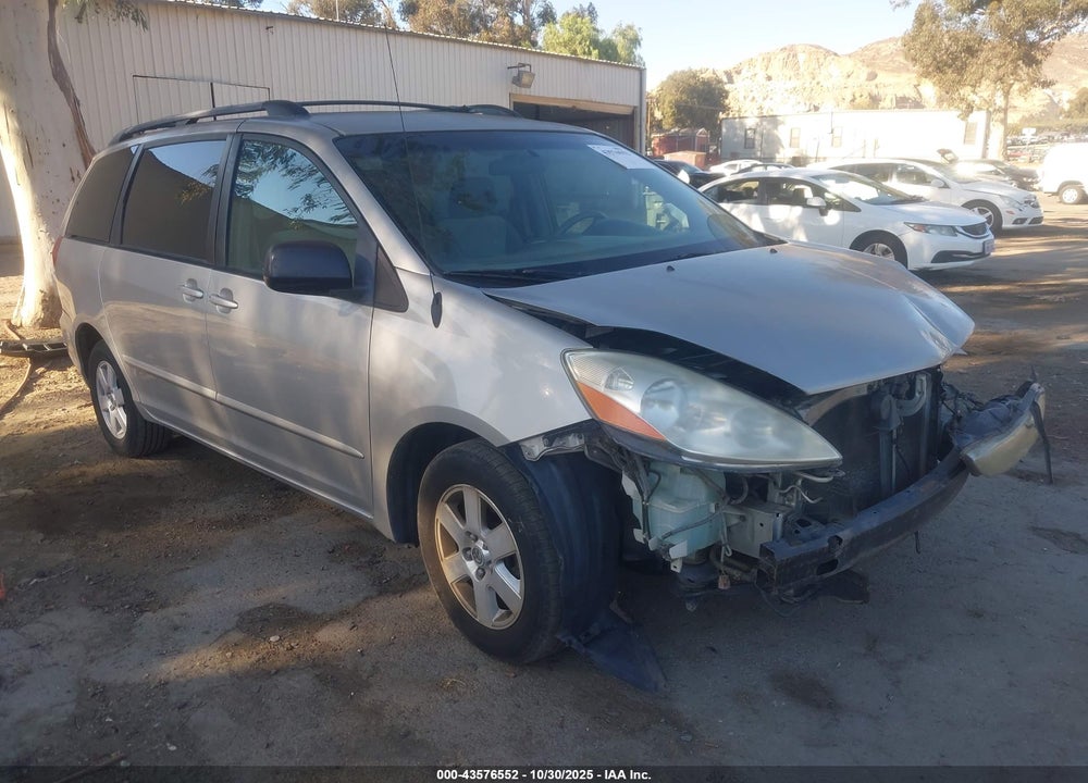 2008 TOYOTA SIENNA LE VIN: 5TDZK23C38S203458