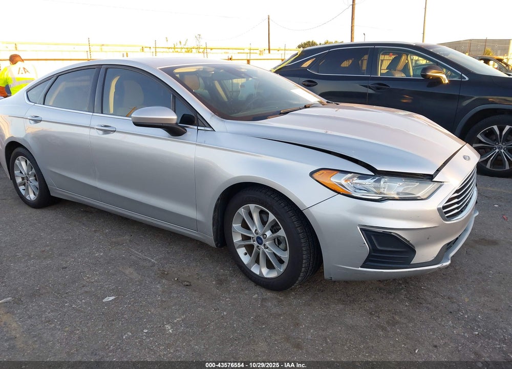 2019 FORD FUSION SE VIN: 3FA6P0HDXKR249511