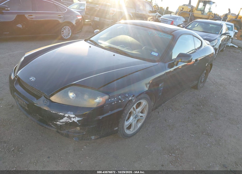 2006 HYUNDAI TIBURON GS VIN: KMHHM65DX6U217882
