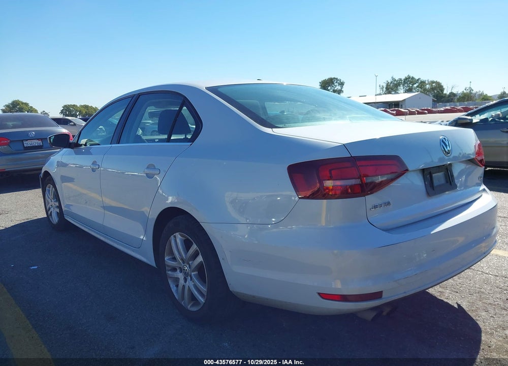 2017 VOLKSWAGEN JETTA VIN: 3VW2B7AJ1HM286045