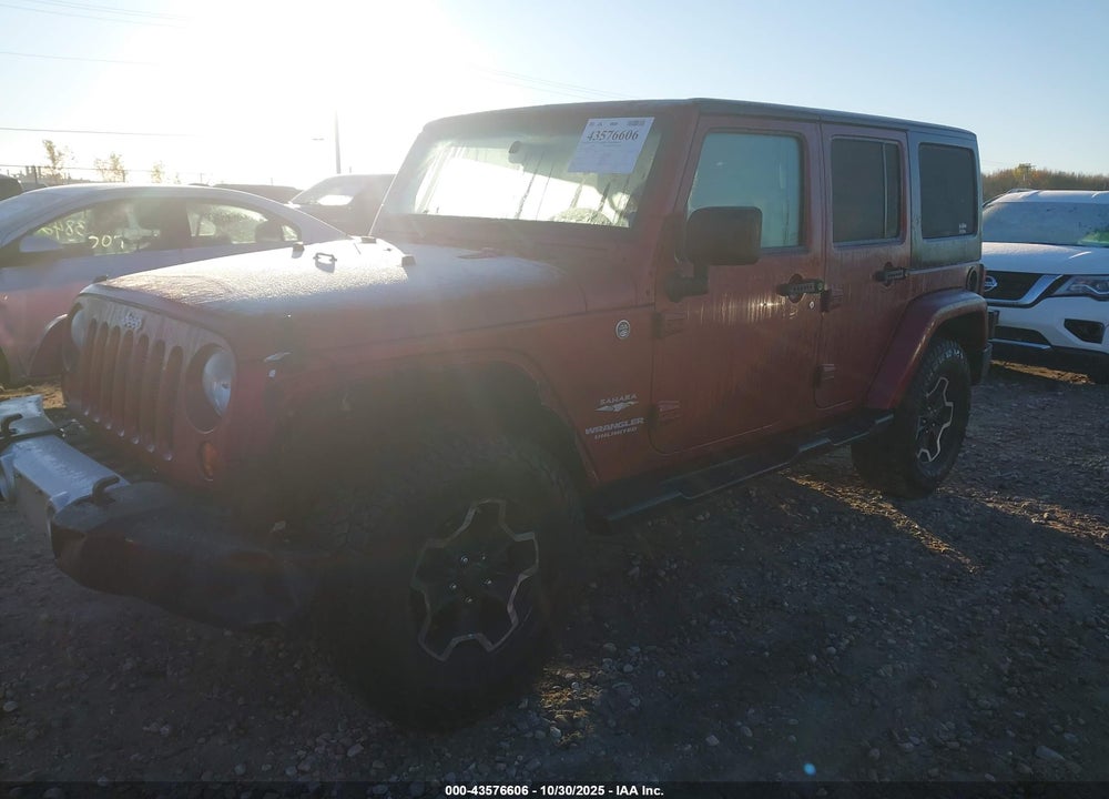 2012 JEEP WRANGLER UNLIMITED SAHARA VIN: 1C4BJWEG3CL122532