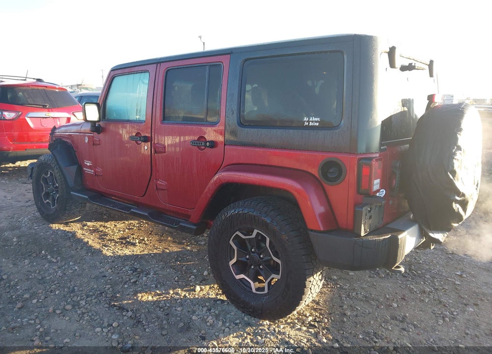 2012 JEEP WRANGLER UNLIMITED SAHARA VIN: 1C4BJWEG3CL122532