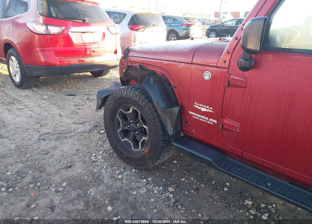 2012 JEEP WRANGLER UNLIMITED SAHARA VIN: 1C4BJWEG3CL122532