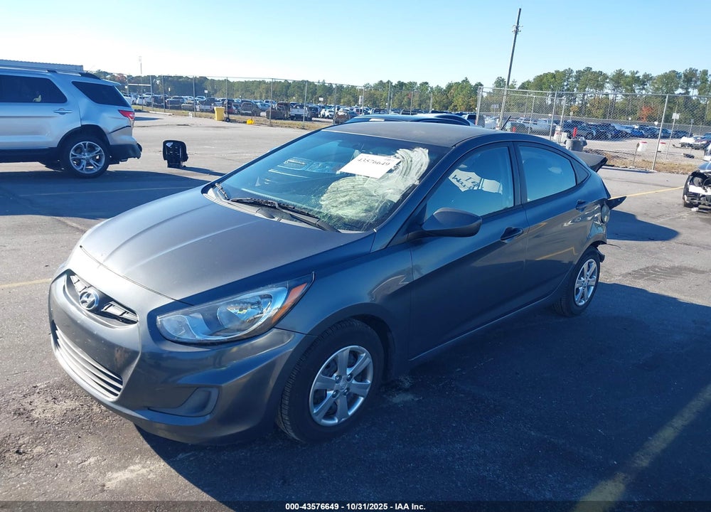 2013 HYUNDAI ACCENT VIN: KMHCT4AE3DU357852