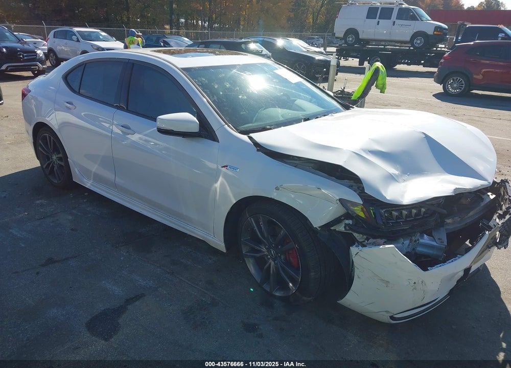2018 ACURA TLX TECH & A-SPEC PKGS VIN: 19UUB3F60JA006130