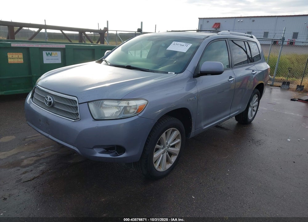 2009 TOYOTA HIGHLANDER HYBRID VIN: JTEEW41A792031620