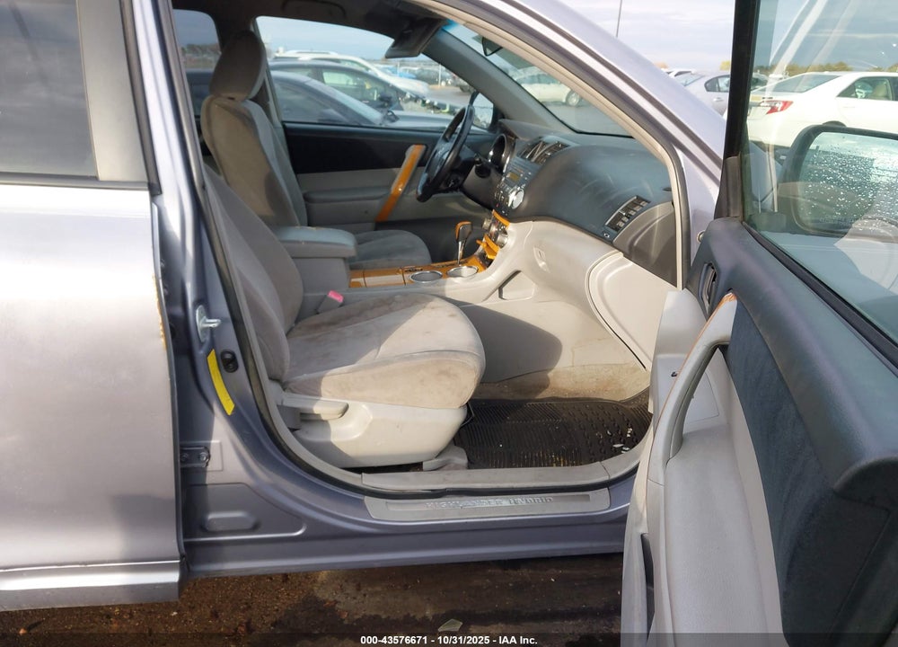 2009 TOYOTA HIGHLANDER HYBRID VIN: JTEEW41A792031620