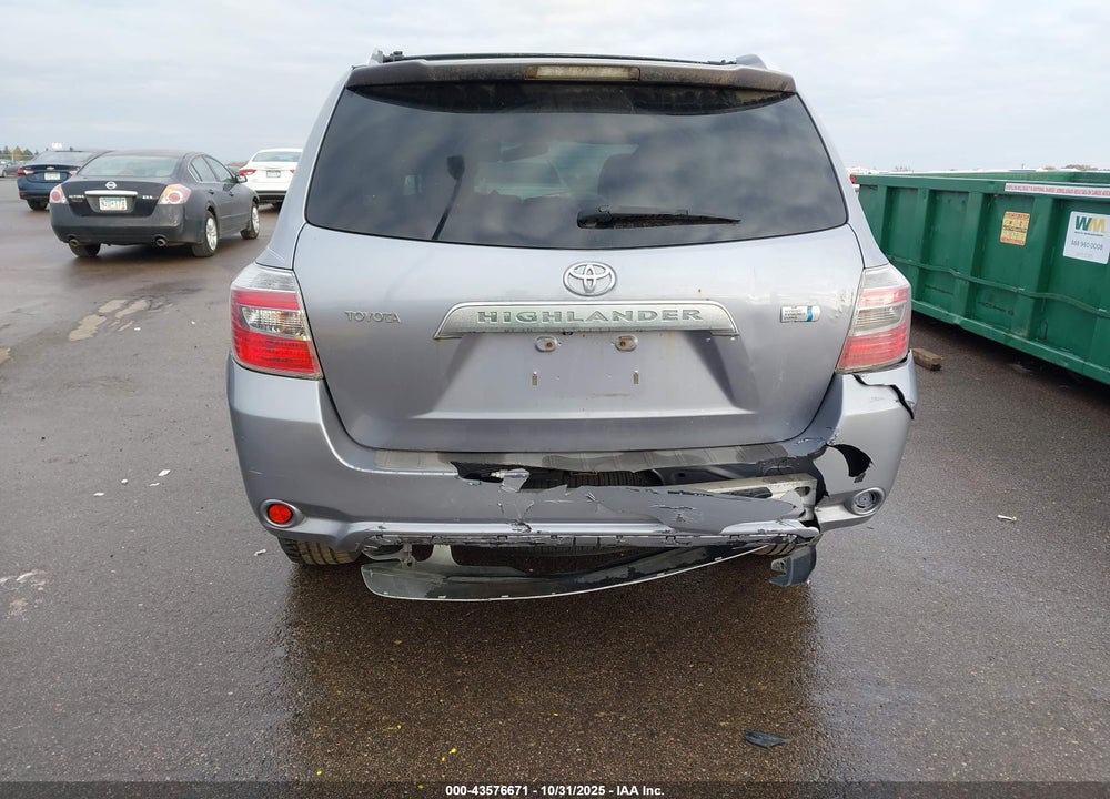 2009 TOYOTA HIGHLANDER HYBRID VIN: JTEEW41A792031620