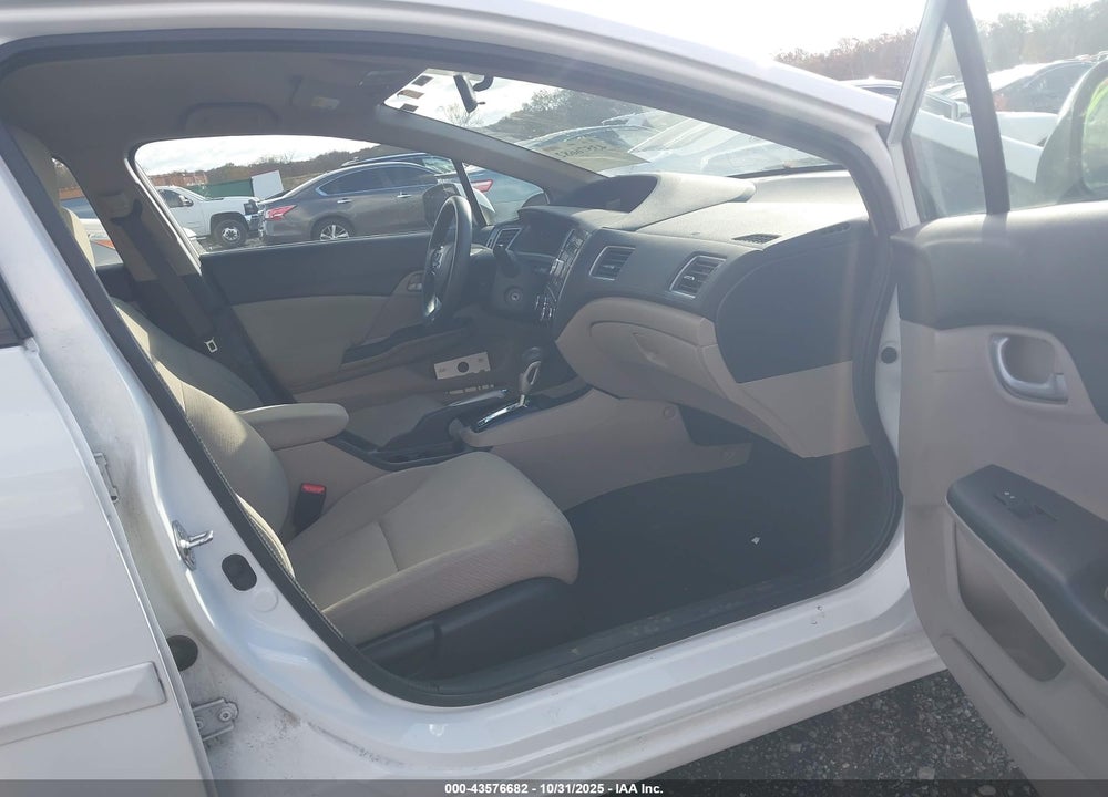 2013 HONDA CIVIC LX VIN: 19XFB2F5XDE064661
