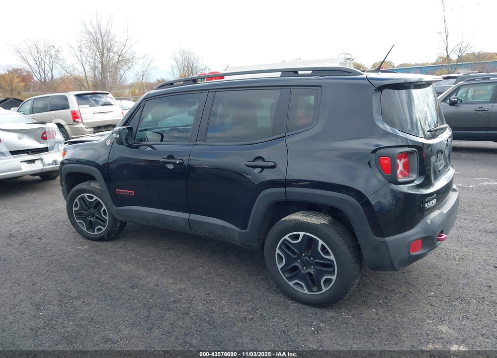2017 JEEP RENEGADE TRAILHAWK 4X4 VIN: ZACCJBCBXHPG67568