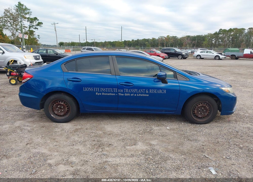 2015 HONDA CIVIC LX VIN: 19XFB2F58FE006776
