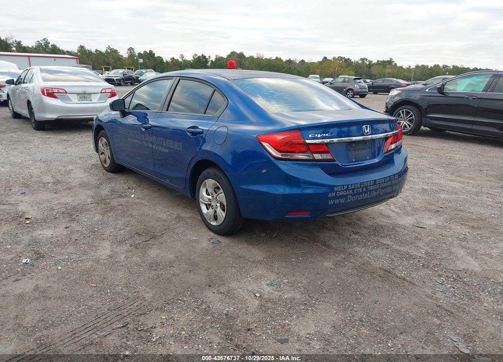 2015 HONDA CIVIC LX VIN: 19XFB2F58FE006776