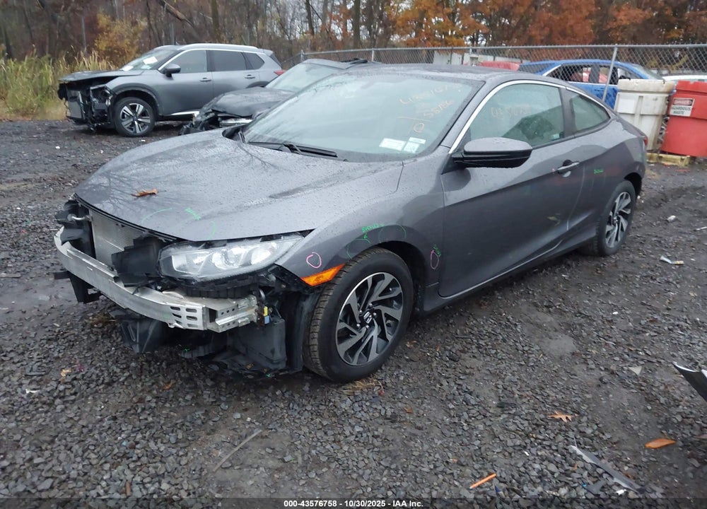 2018 HONDA CIVIC VIN: 2HGFC4A57JH308249