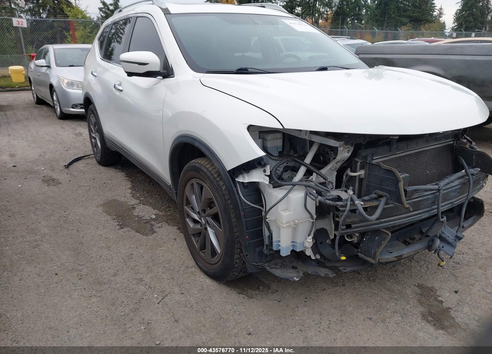 2016 NISSAN ROGUE S/SL/SV VIN: 5N1AT2MV5GC734604