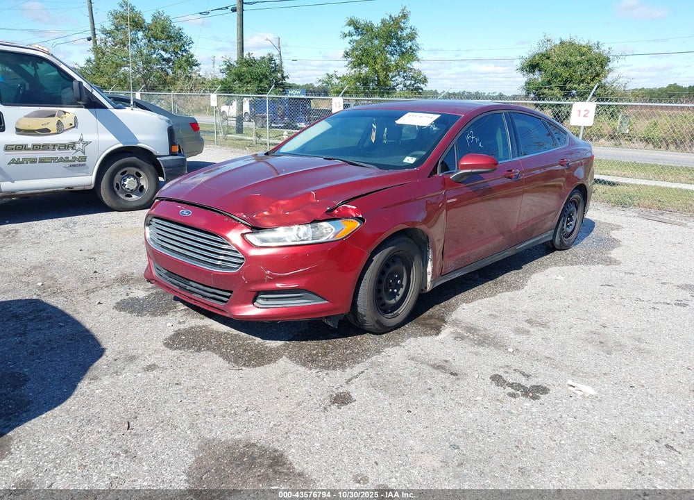 2014 FORD FUSION S VIN: 3FA6P0G70ER327195