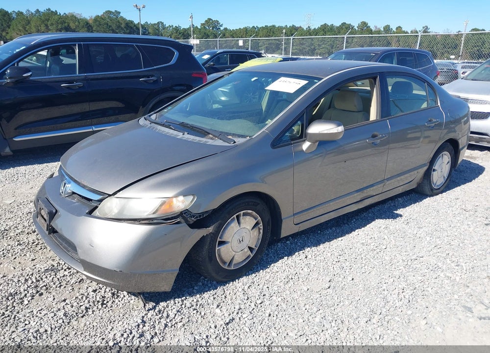 2006 HONDA CIVIC HYBRID VIN: JHMFA36266S018497