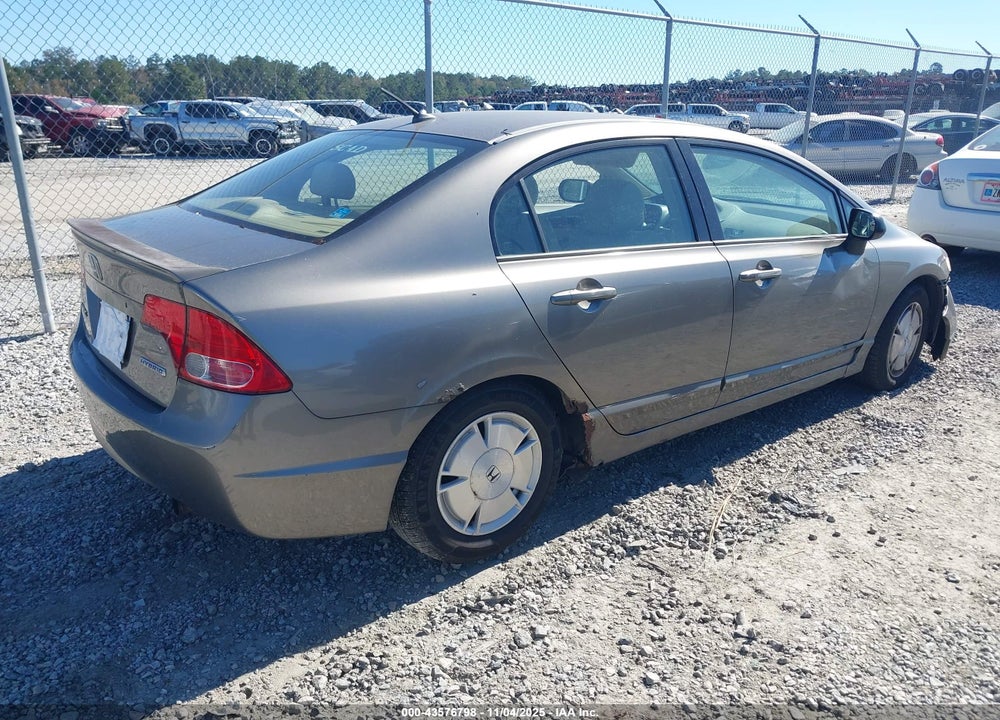 2006 HONDA CIVIC HYBRID VIN: JHMFA36266S018497
