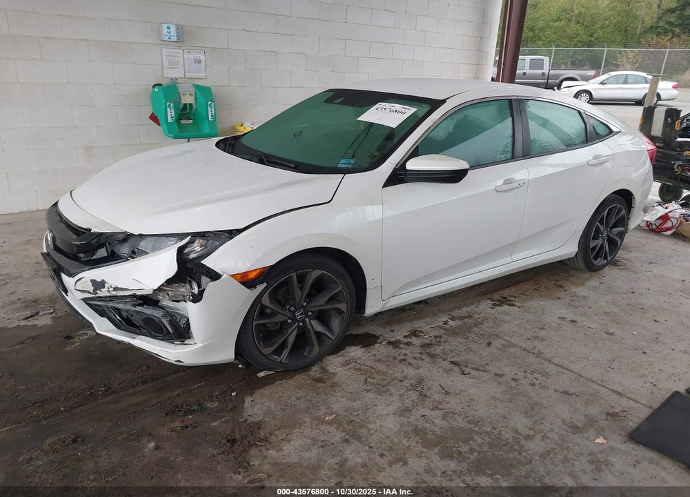 2020 HONDA CIVIC SPORT VIN: 2HGFC2F89LH532360