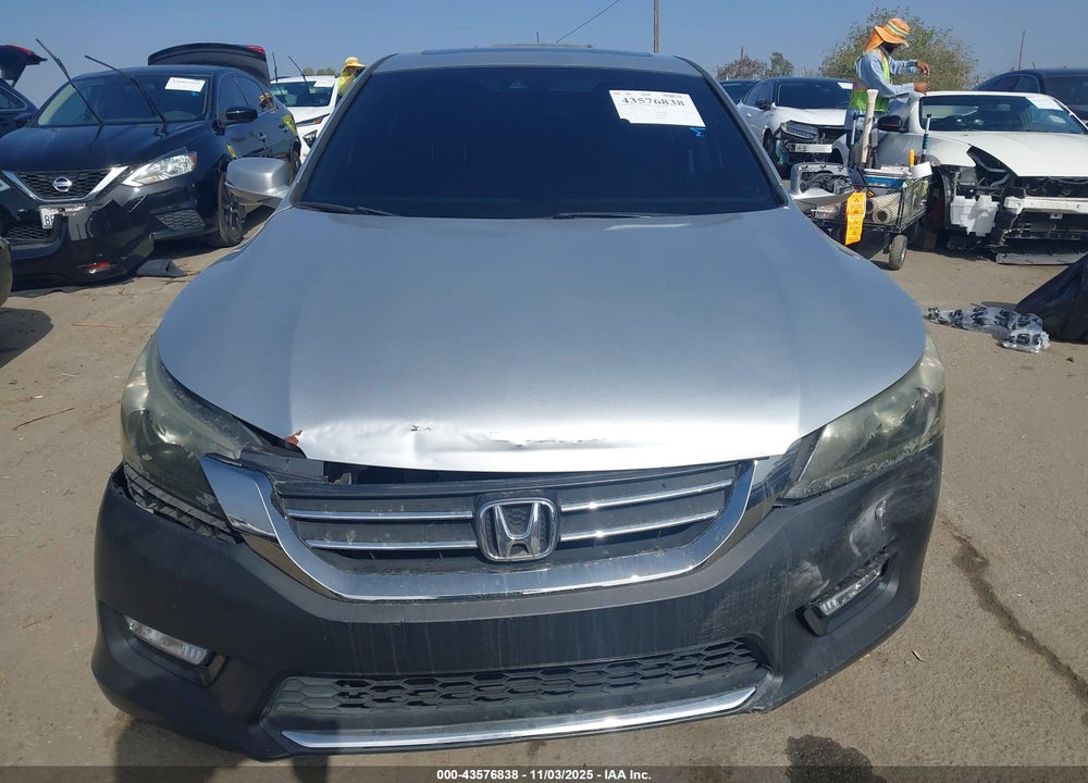 2013 HONDA ACCORD EX-L VIN: 1HGCR2F87DA195365