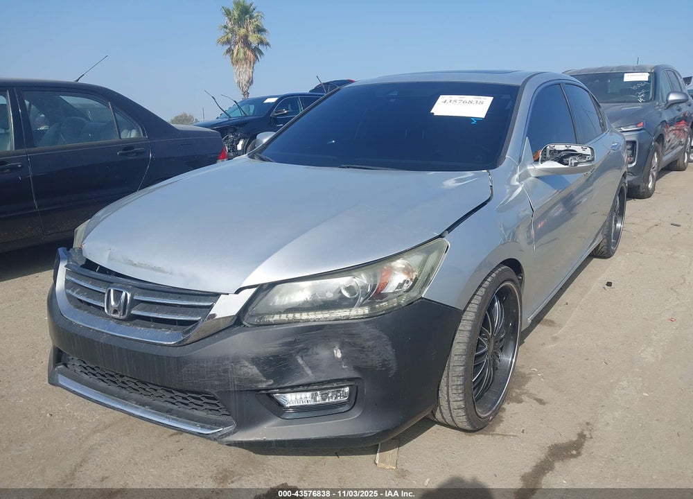 2013 HONDA ACCORD EX-L VIN: 1HGCR2F87DA195365