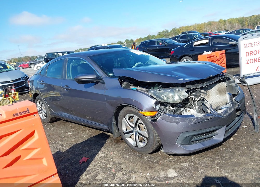 2016 HONDA CIVIC LX VIN: 19XFC2F57GE071973