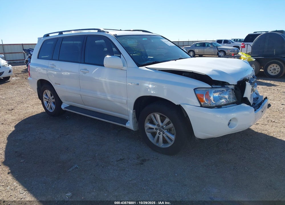 2006 TOYOTA HIGHLANDER HYBRID LIMITED V6 VIN: JTEEW21A860023392