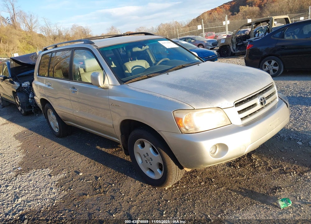 2006 TOYOTA HIGHLANDER LIMITED V6 VIN: JTEEP21A760141608