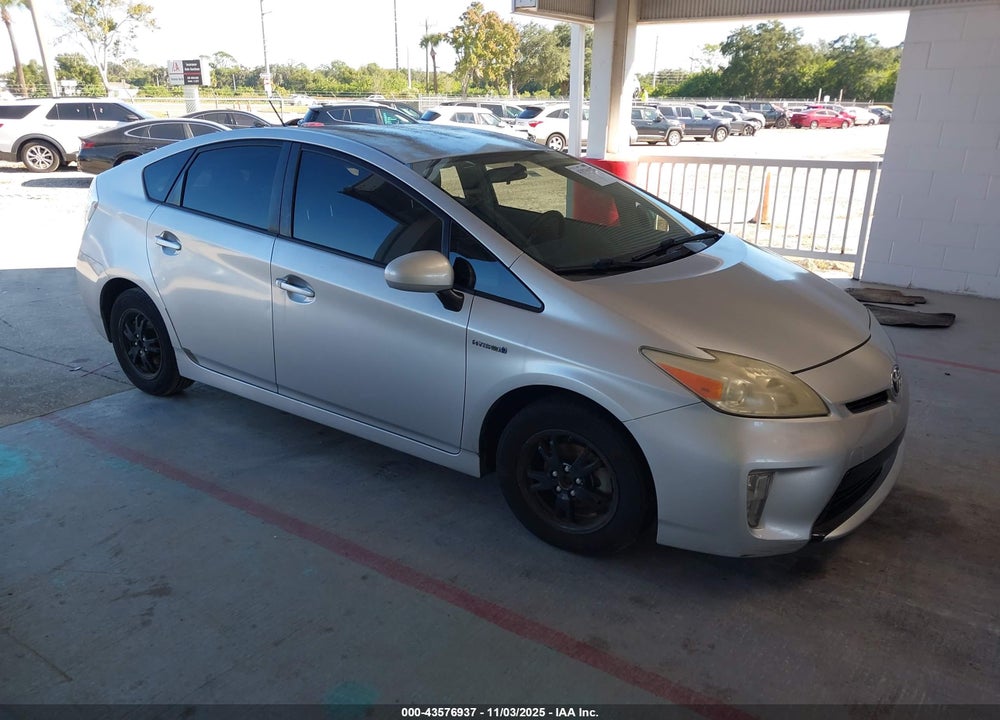 2013 TOYOTA PRIUS THREE VIN: JTDKN3DUXD1641715