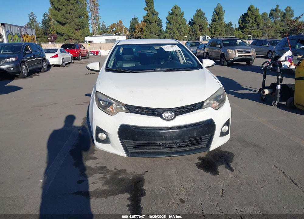 2016 TOYOTA COROLLA S PLUS VIN: 5YFBURHE7GP481270
