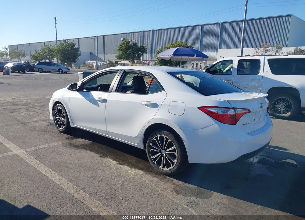 2016 TOYOTA COROLLA S PLUS VIN: 5YFBURHE7GP481270