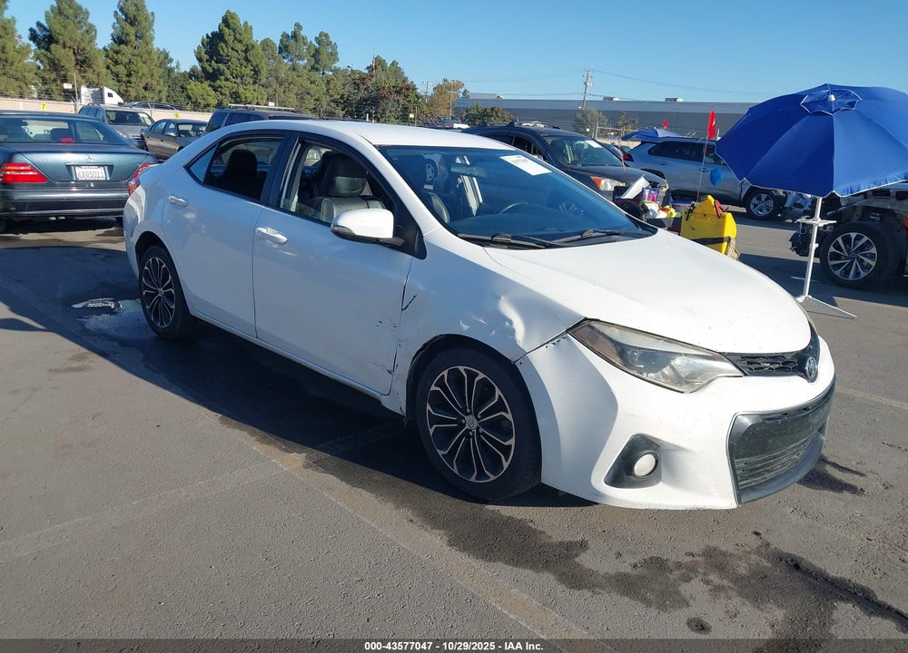 2016 TOYOTA COROLLA S PLUS VIN: 5YFBURHE7GP481270