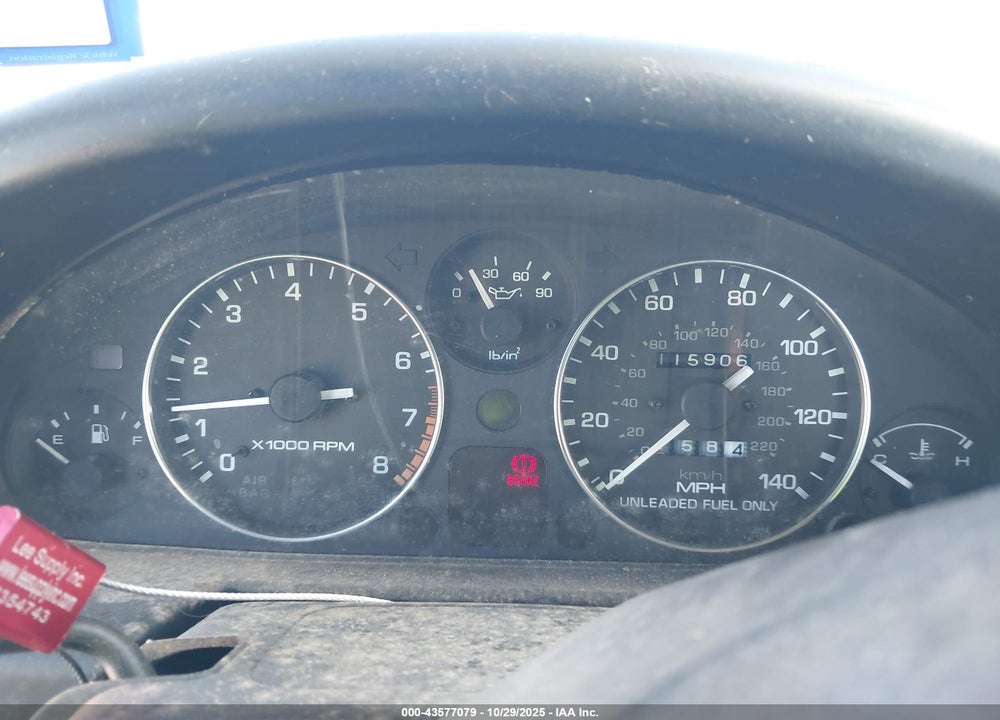 1993 MAZDA MX-5 MIATA VIN: JM1NA3512P1419901