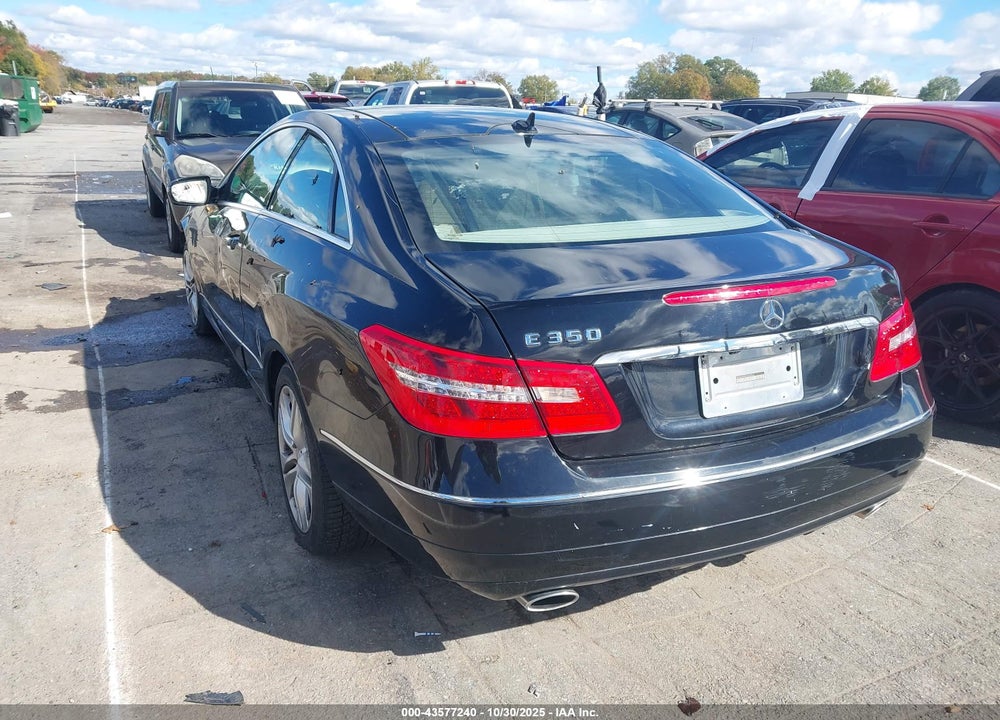 2010 MERCEDES-BENZ E 350 VIN: WDDKJ5GB2AF003531