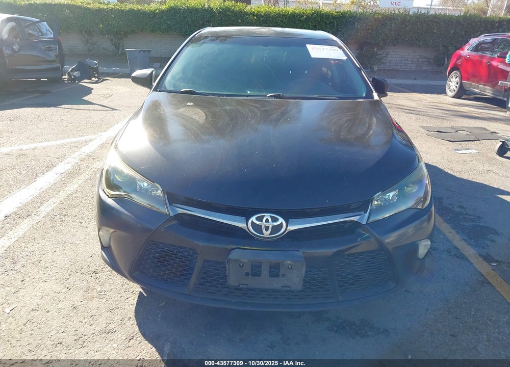 2016 TOYOTA CAMRY SE VIN: 4T1BF1FK2GU222270