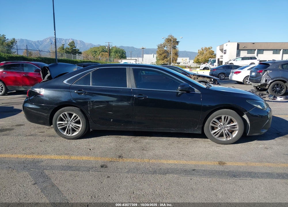 2016 TOYOTA CAMRY SE VIN: 4T1BF1FK2GU222270