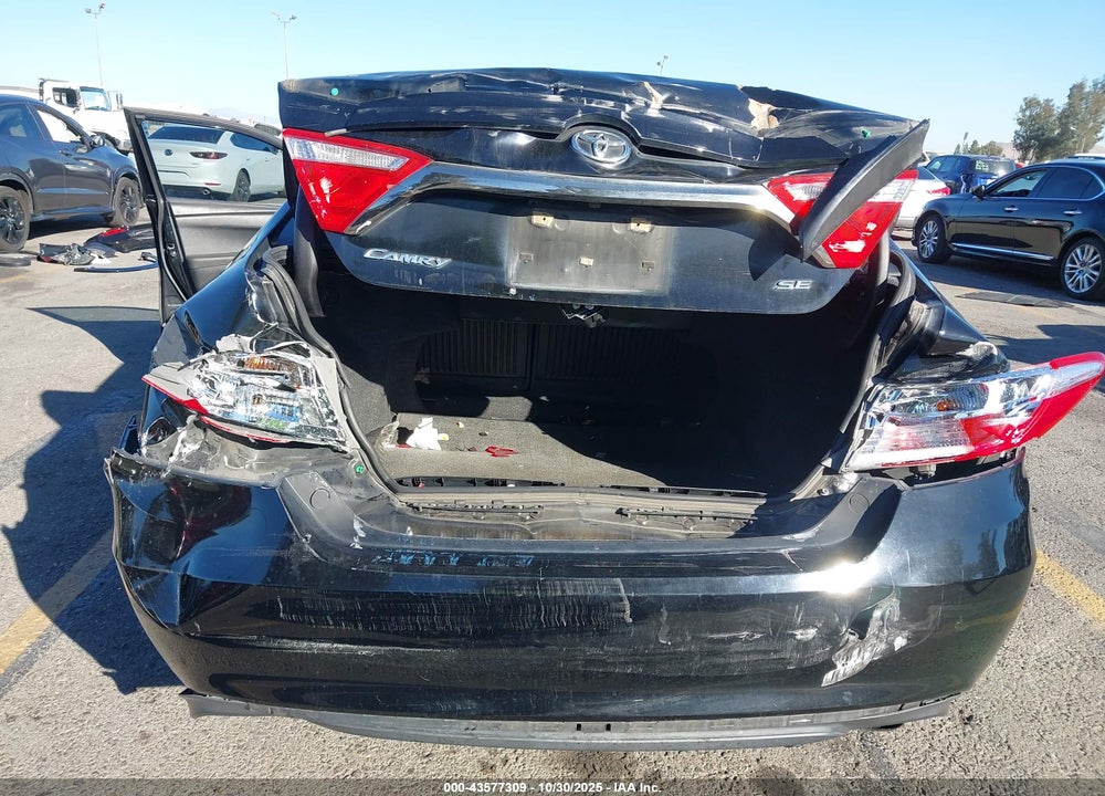 2016 TOYOTA CAMRY SE VIN: 4T1BF1FK2GU222270