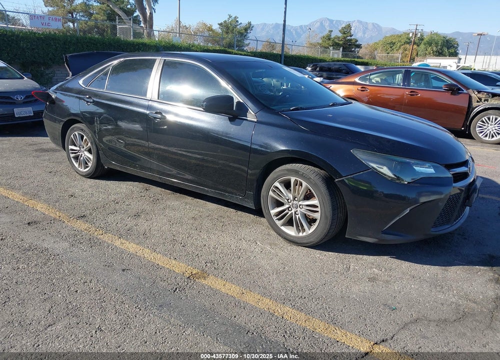 2016 TOYOTA CAMRY SE VIN: 4T1BF1FK2GU222270