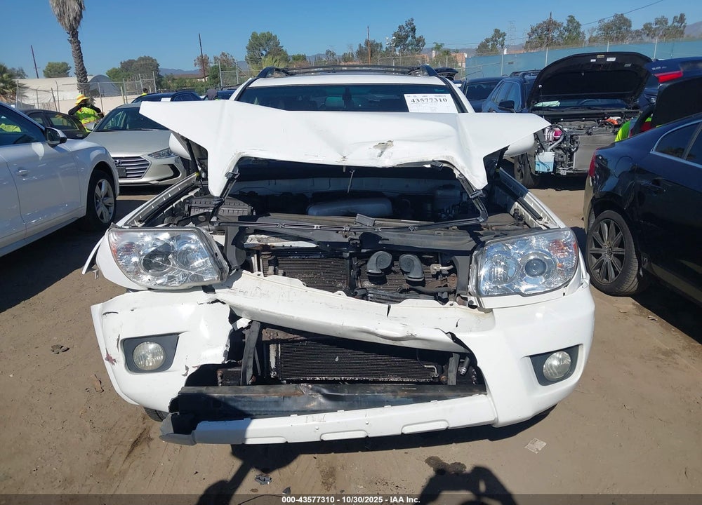 2007 TOYOTA 4RUNNER LIMITED V8 VIN: JTEBT17RX70065485